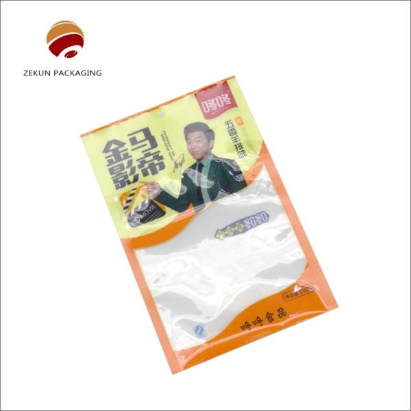 Vibrant 10-Color Gravure Printed Food Vacuum Bag Retort Bags Customized Aluminum