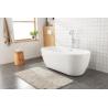 Buy cheap 1200MM Oval Shower Bathtubs Center Toe Tap Drain Color Matched Freestanding Air from wholesalers