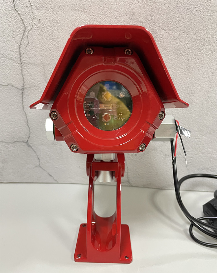 Infrared Open Path Flammable Fixed Gas Detector ATEX Four Ir Sensor RS485 5-40m