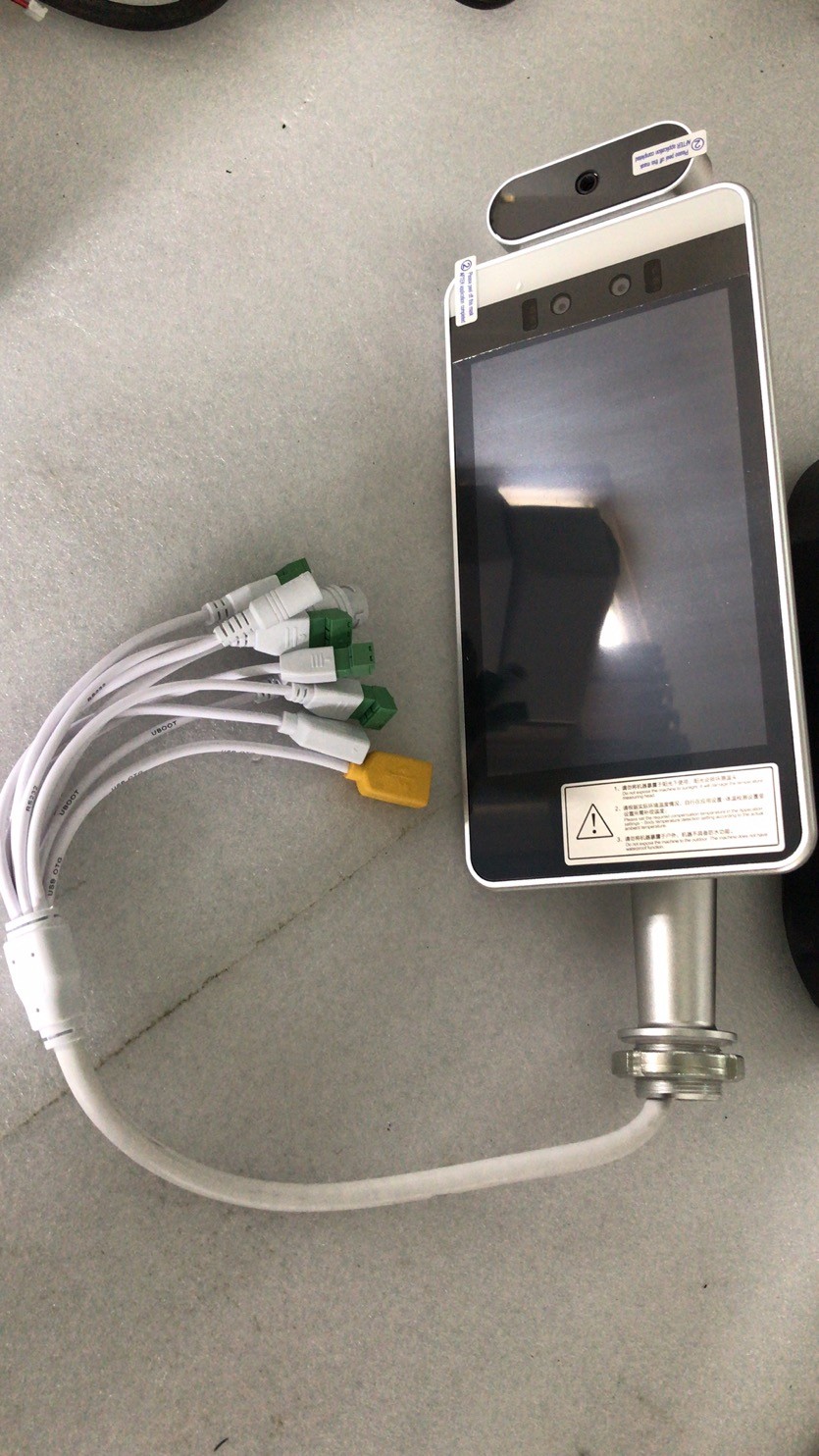 RFID Card Reader biometric face recognition Automatic Thermal Temp Measurement Access system face recognition terminal
