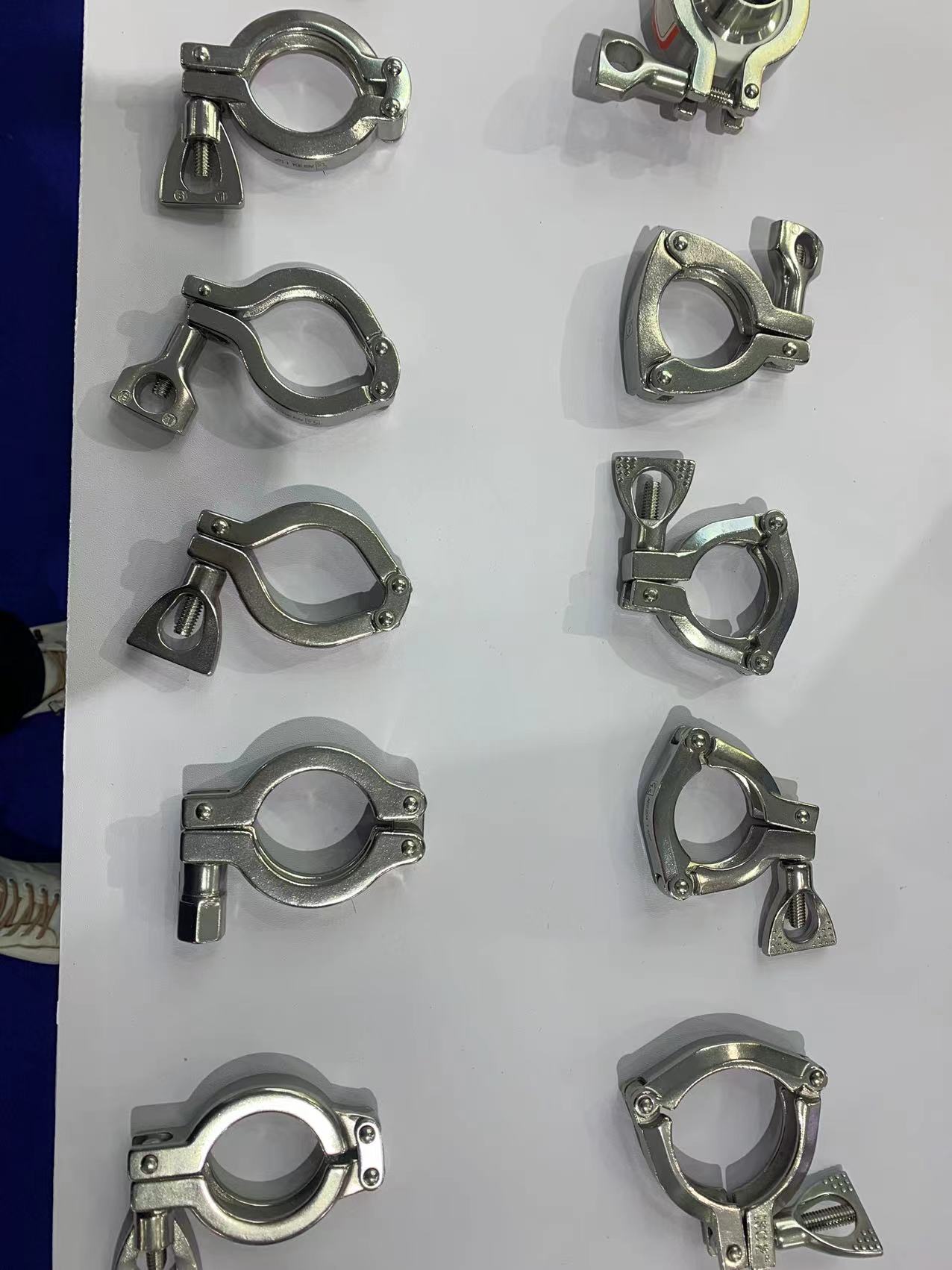 Stainless Steel Pipe Clamp Union The Perfect Combination of Square Head Flange Connection and Joining Pipe Lines