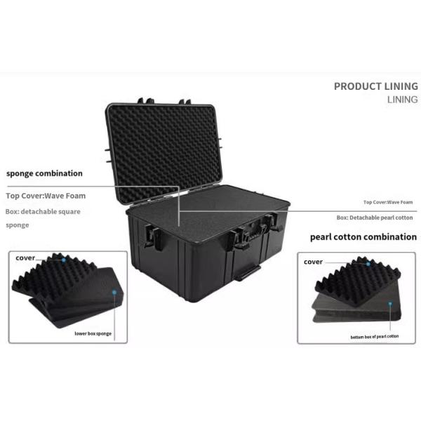 GD2116 IP67 Waterproof Tool Case 850x580x255mm PP ABS Material