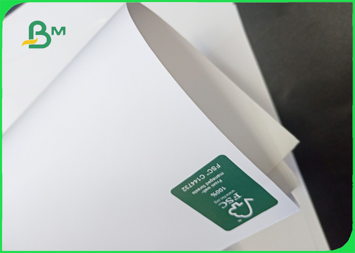 100gsm - 300gsm high whiteness and smooth surface FSC silk matt paper for magazine