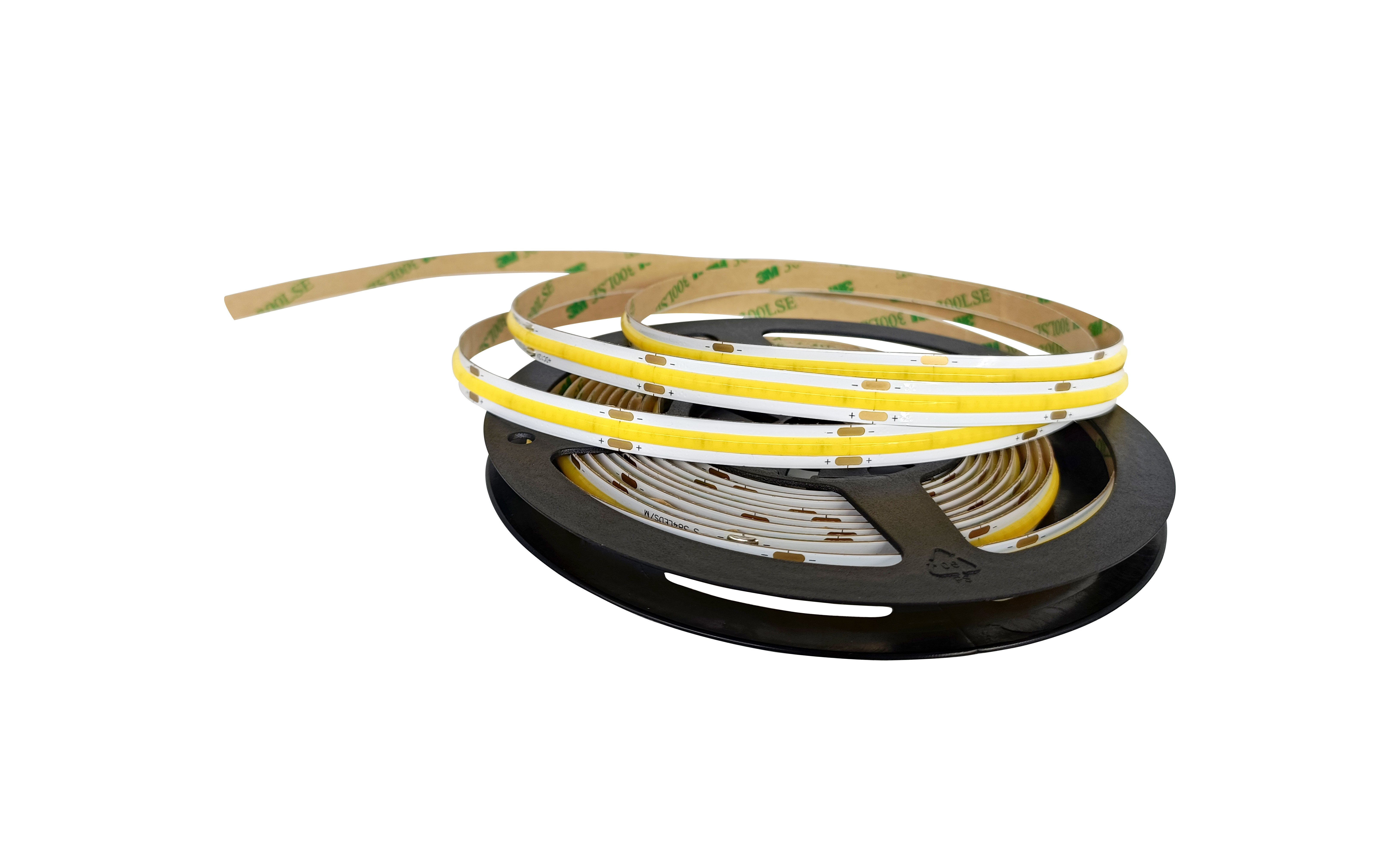 Battery Operated Dimmable COB LED Strip 480 Pcs/M Soft FPC Substrate
