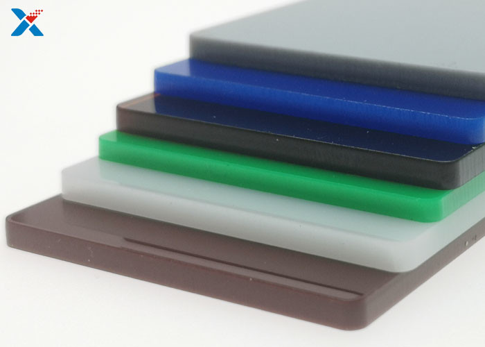 ISO FCC Red Coloured Acrylic Sheet Extruded Plexiglass Board