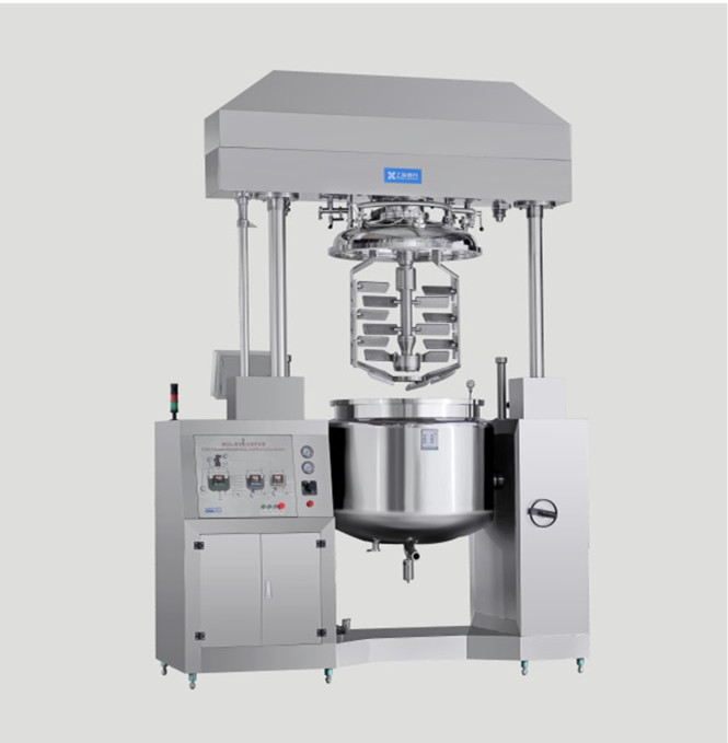 Cosmetics Vacuum Homogenizing Emulsifier Electric Vacuum Emulsifying Mixer