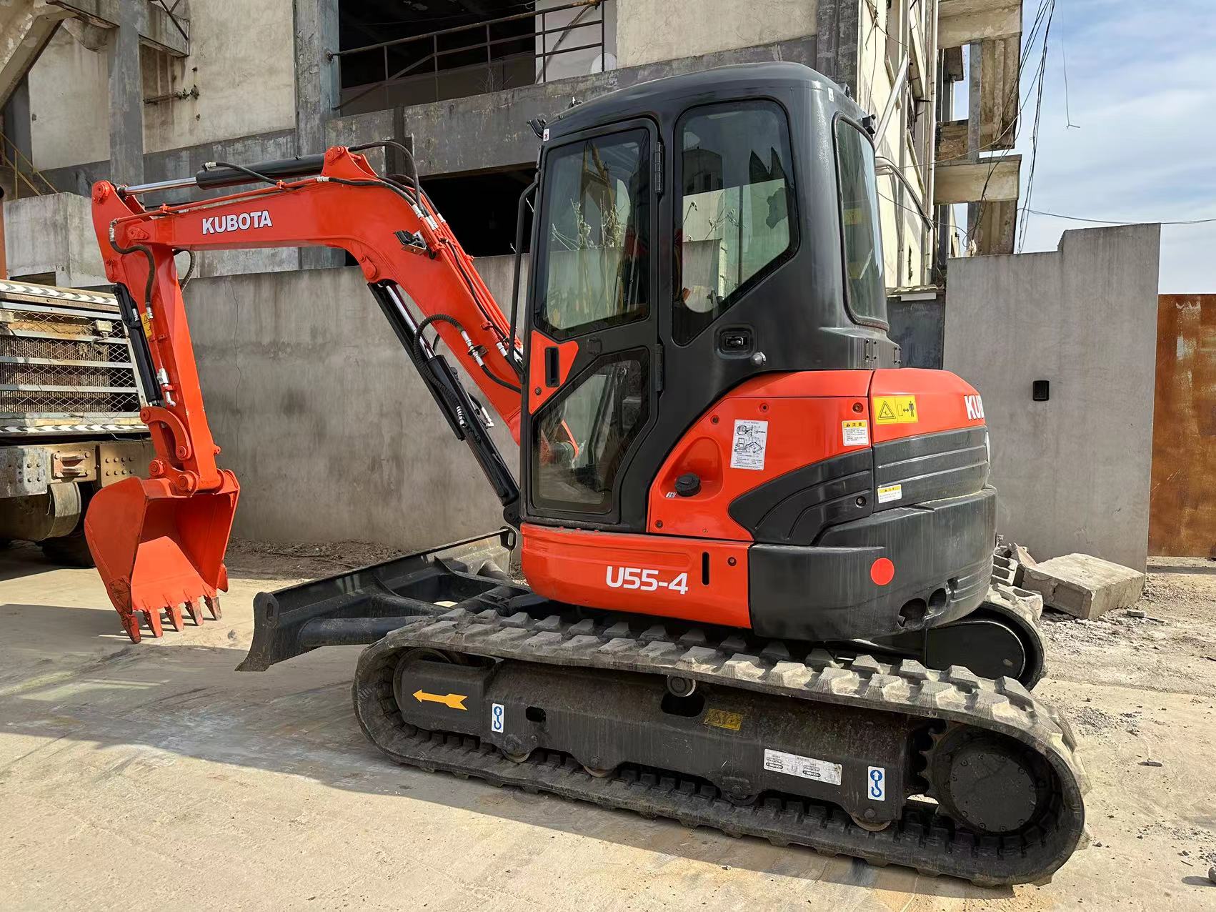 2020 Original Kubota U-55 Hydraulic Crawler Excavator Digger 5 Ton Mini Digging Unit