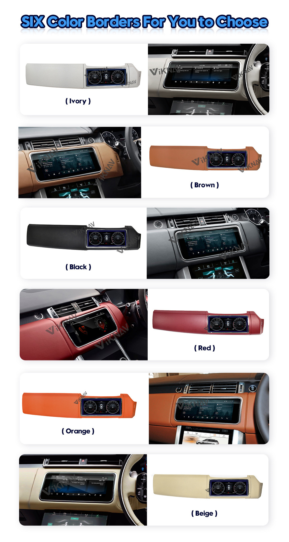 12.3inch Car radio For Range Rover Sport Right Peptide L494 Multimedia Player Stereo Android GPS Navigation Carplay