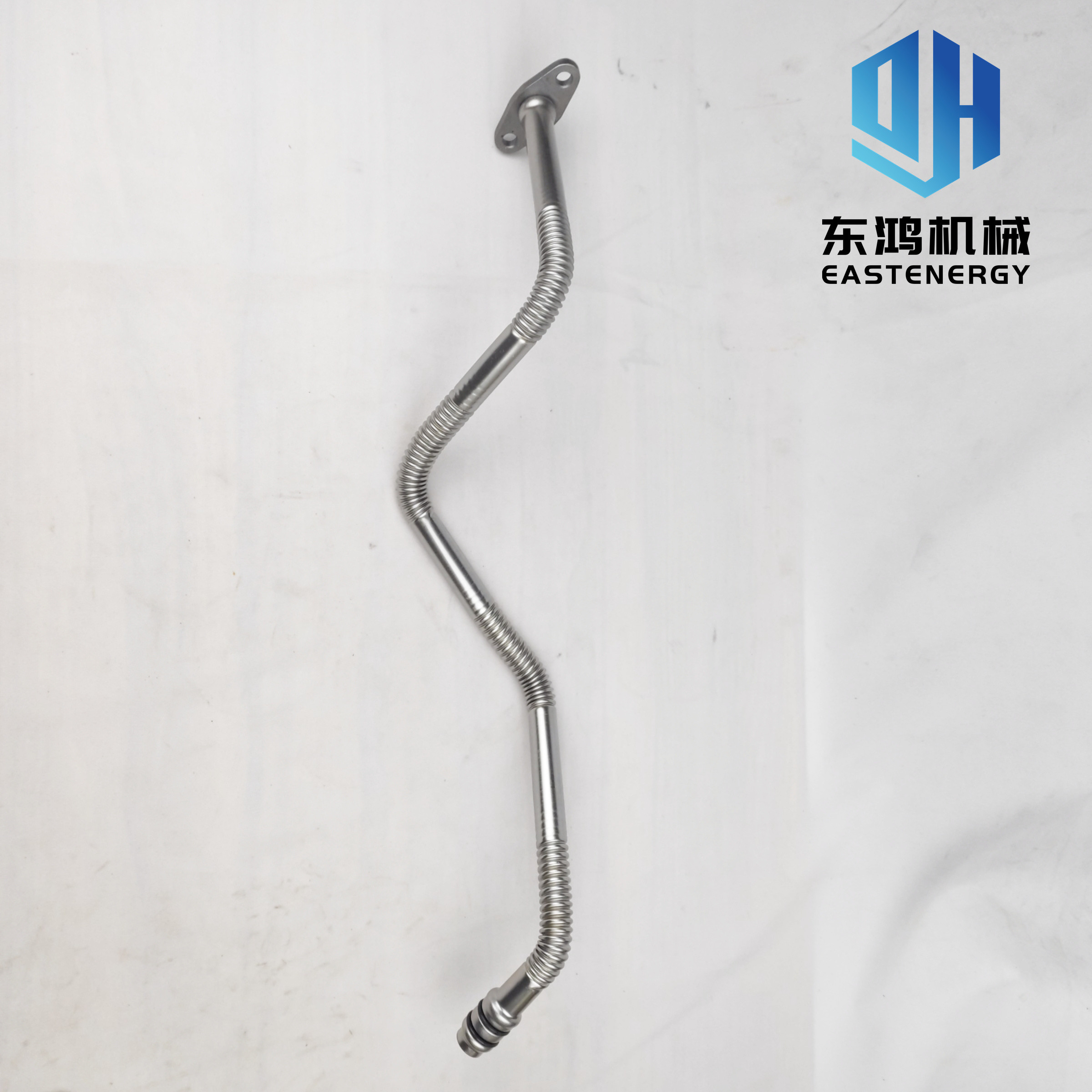 Mechanical Engine QSB6.7 Turbo Engine Turbocharger Oil Return Pipe 3975076 For 220-8
