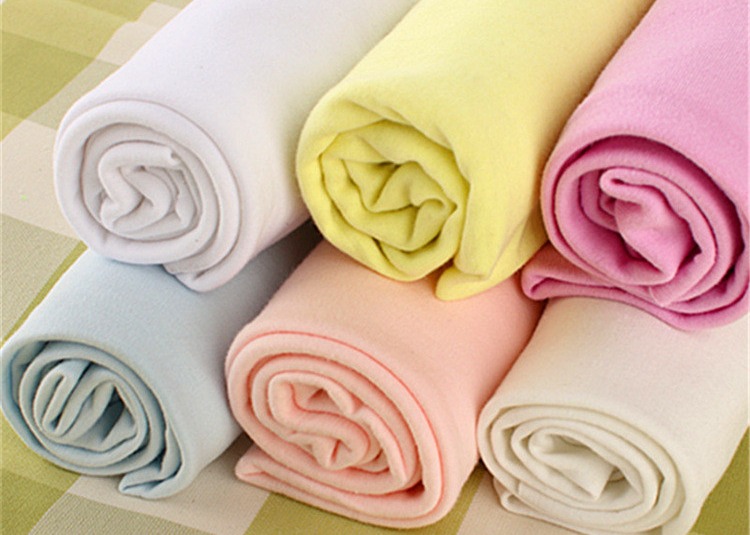 CVC jersey factory direct sale 21S 80%polyester20%cotton single side knitted sweat cloth T-shirt/s