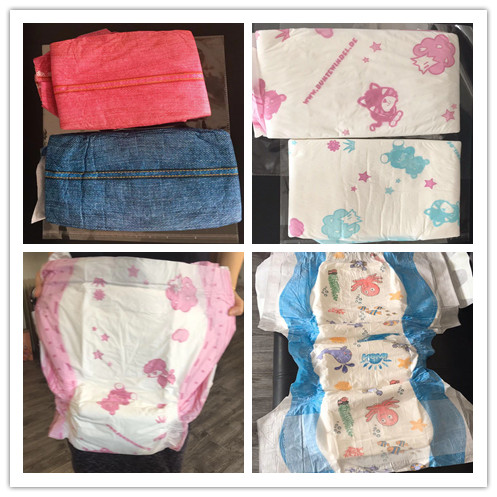 Highly Absorbent 200g Cute Printed ABDL Adult Baby Diaper for Customized OEM Solutions
