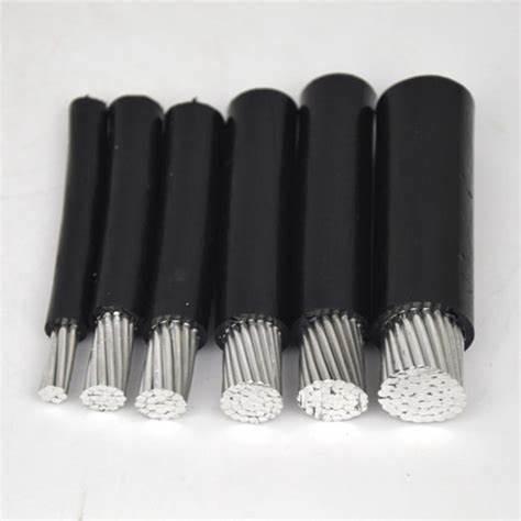 10KV 50mm Aluminum Twisted Steel Reinforced Cables Overhead Aerial Bundled Cable
