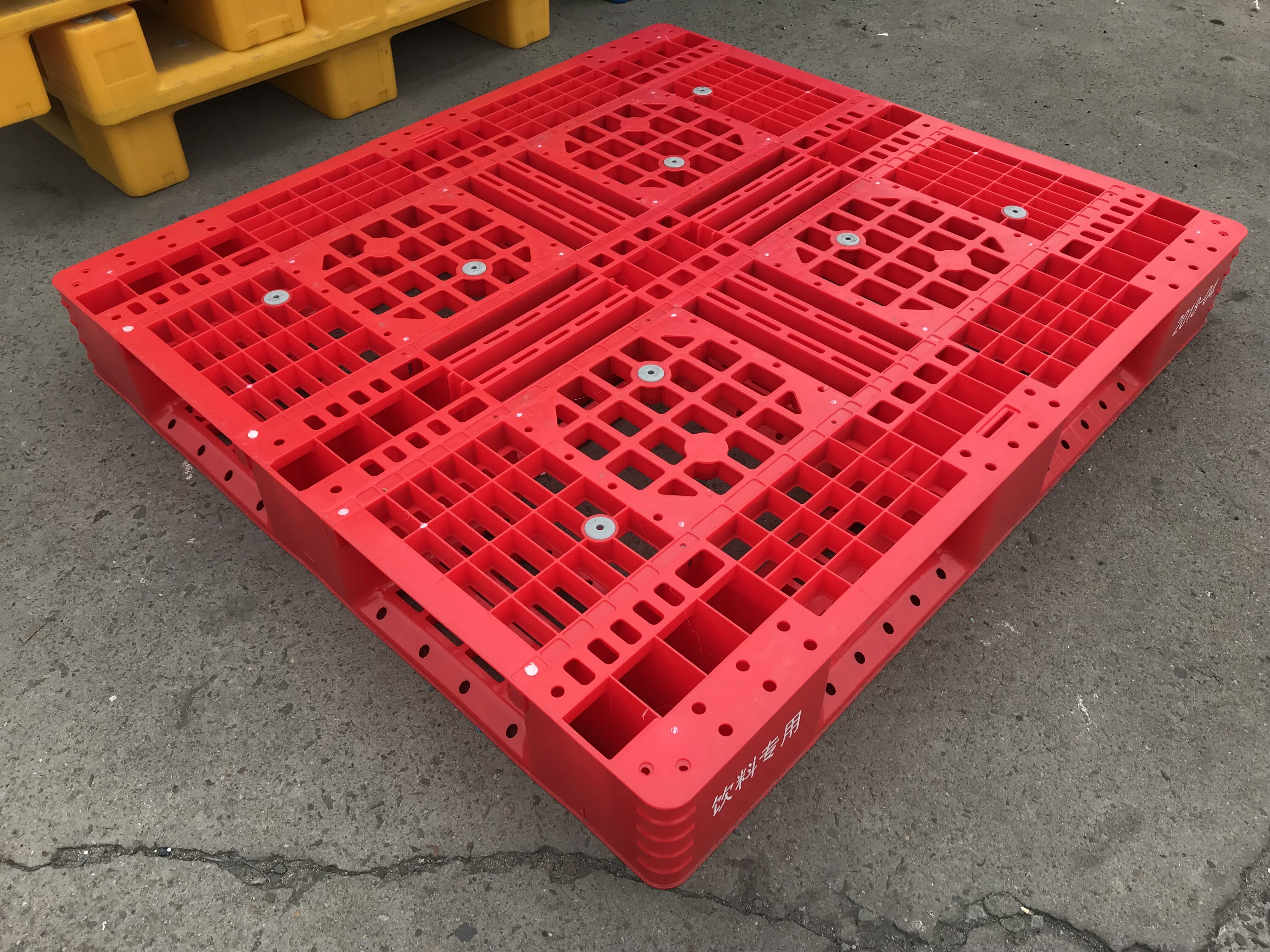 1200x1100 plastic pallet for stacking 6 runners Plastic Pallet for cold storage