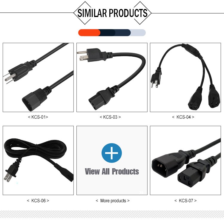 Extension 16A Female Iec C13 Female To C20 Male Pdu Power Cord With Other Plug Standard