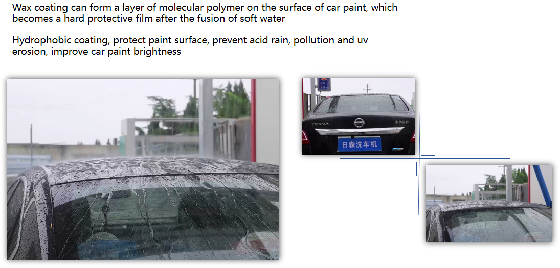 -Chic Design Hot-Dipped Galvanized Steel Frame Automatic Touchless Car Wash System