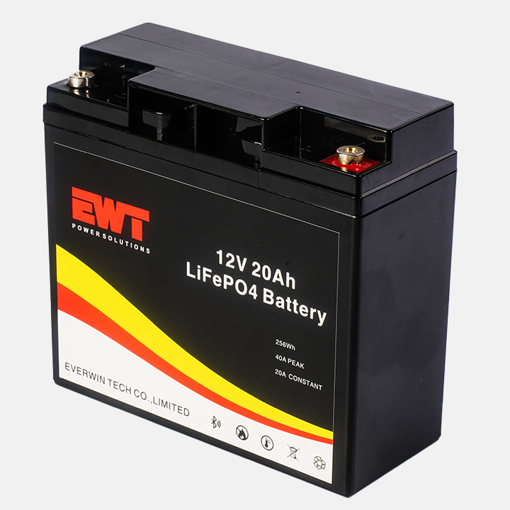 20Ah LiFePO4 12V Lithium Iron Phosphate Battery Longlife For Scooters