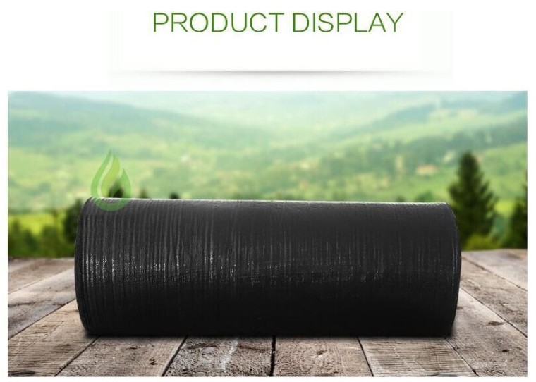 Horticulture 2mm Reflective Plastic Weed Barrier 500ft Stop Weeds Membrane