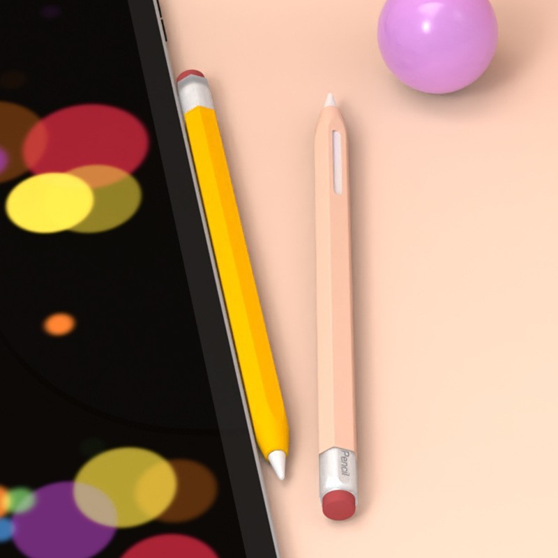 16*1cm Platinum Silicone Protective Case for Apple Pencil 2nd Generation Silicone Case