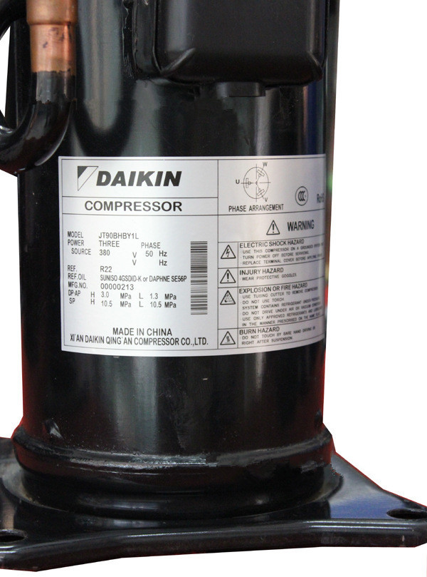 R22 220v Daikin Air Compressor Scroll Compressor AC Power JT90GABV1L CE, UL 220v, 220v/50hz