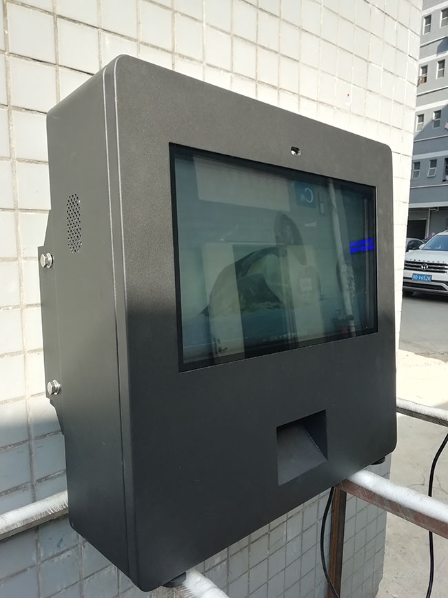Outdoor Digital Display High Brightness Monitor Display Floor Stand LCD Displays