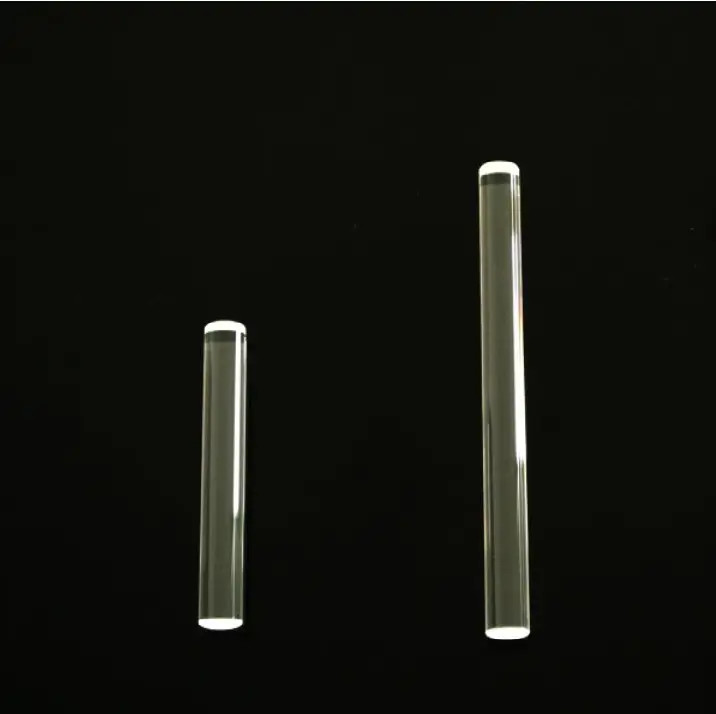 High Precision Optical Glass Borosilicate Light Guide Rod High Light Transmission Glass