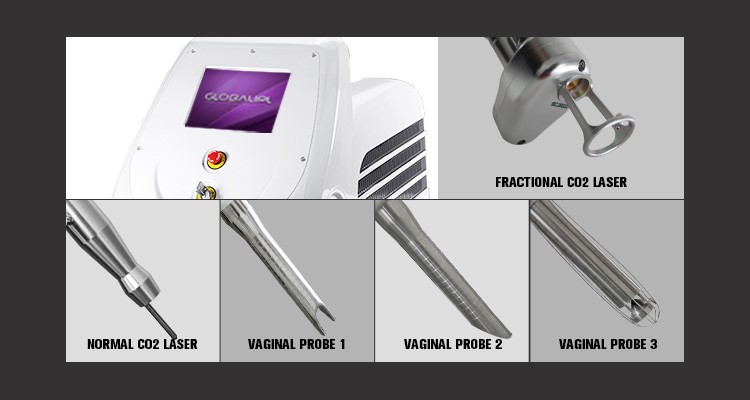 10600nm Acne Freckles Removal CO2 Fractional Laser Machine 30W Average Power