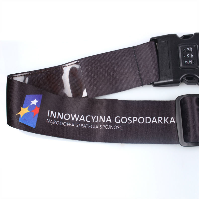 Multi Colors Personalised Luggage Straps With Quick - Release Buckle
