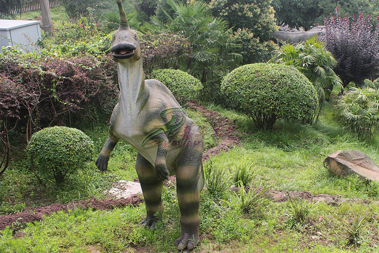 High Durability Animatronic Dinosaur , Vivid Dinosaur Garden Ornaments
