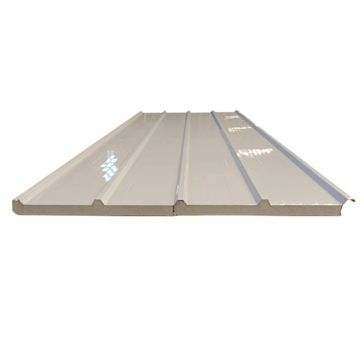 White Polyurethane Foam Insulated Sandwich Wall Panels For Cold Storage High Detisy