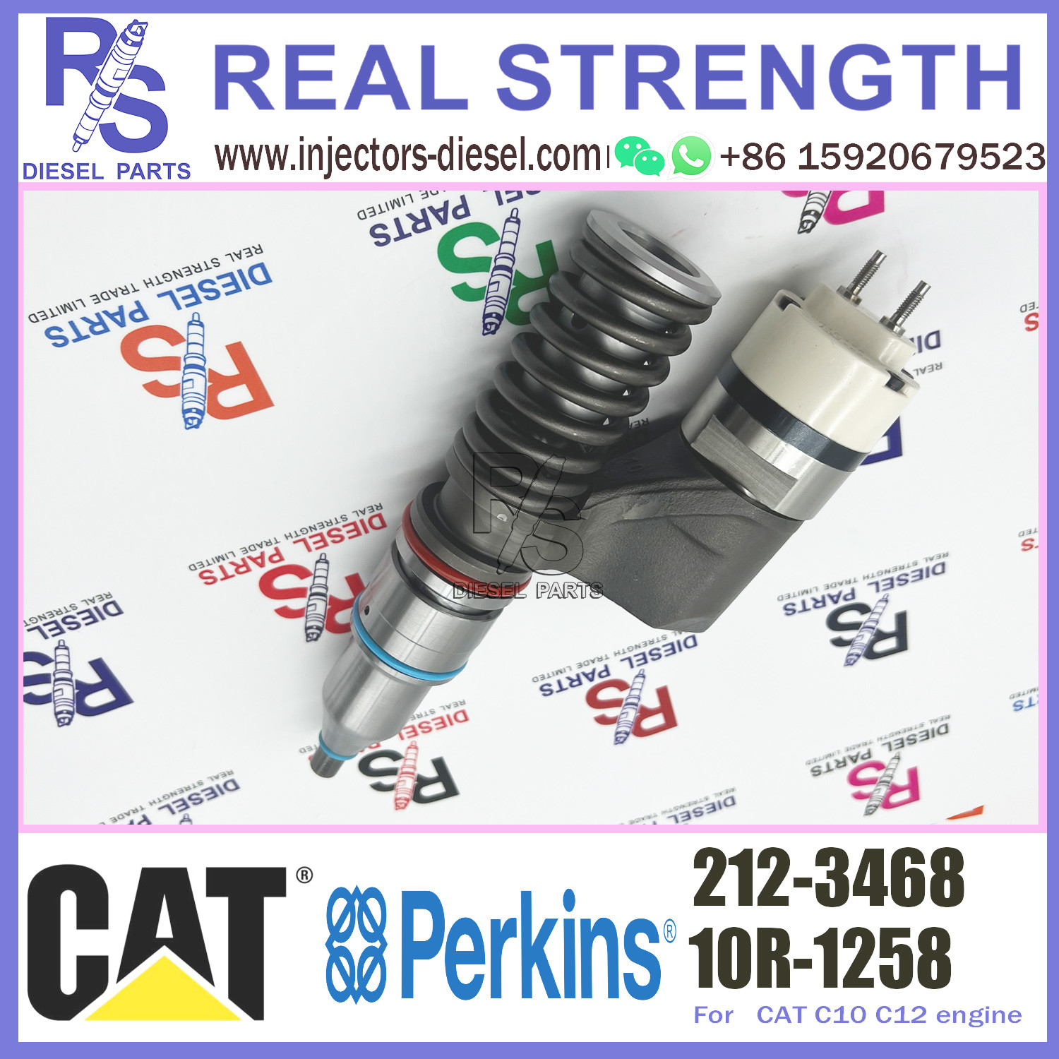 317-5278 Diesel Pump Injectors 350-7555 229-1631 212-3468 For CAT C10 C12