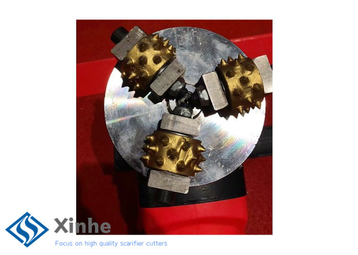 Bush Hammer Tool Parts For Concrete Scarifiers / Floor Scabblers / Grinders