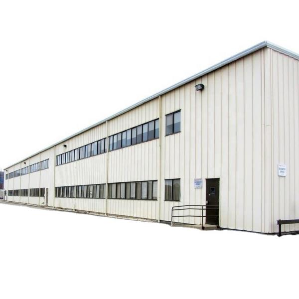 CE Prefabricated Steel Warehouse Waterproof Fire Prevention Metal Building