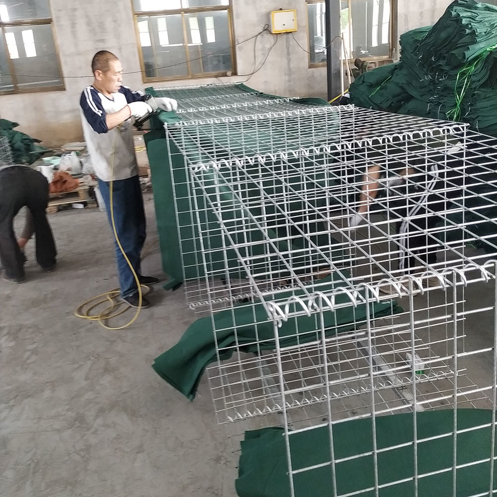 Customized 5*1*1 M Defensive Bastion Barrier For Flood Control