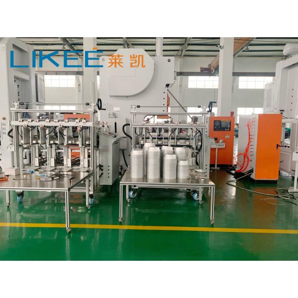 63ton Aluminum Foil Container Machine with Custom Logo Embossing and Quick Mold Change for Custom Moulds