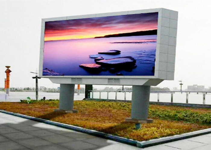 ROHS Certified Roadside Led Display Outdoor Waterproof Led Advertising Panels 10mm