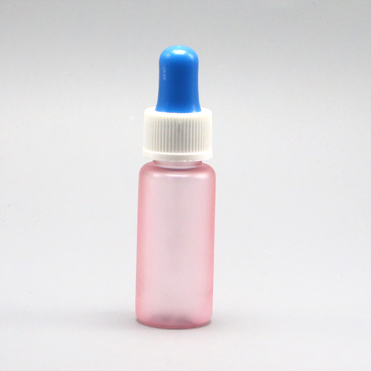 15ml Round Shape Customization PET Dropper Bottles for Liquid Dispenser Sample Holder