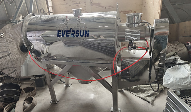 Zinc Oxide Airflow Ultra-Fine Powder Screening Machine Horizontal Cyclone Screen