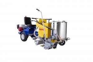 Buy cheap Road Marking Auxiliary Machinery Short Turning Radius Booster Car For Spraying Machine product