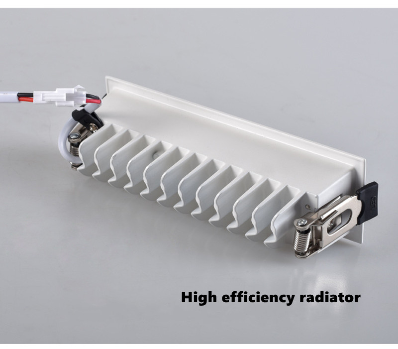 IP55 Ceiling Recessed Led Strip Lighting 7W 10W 2700K-3000K Warm White