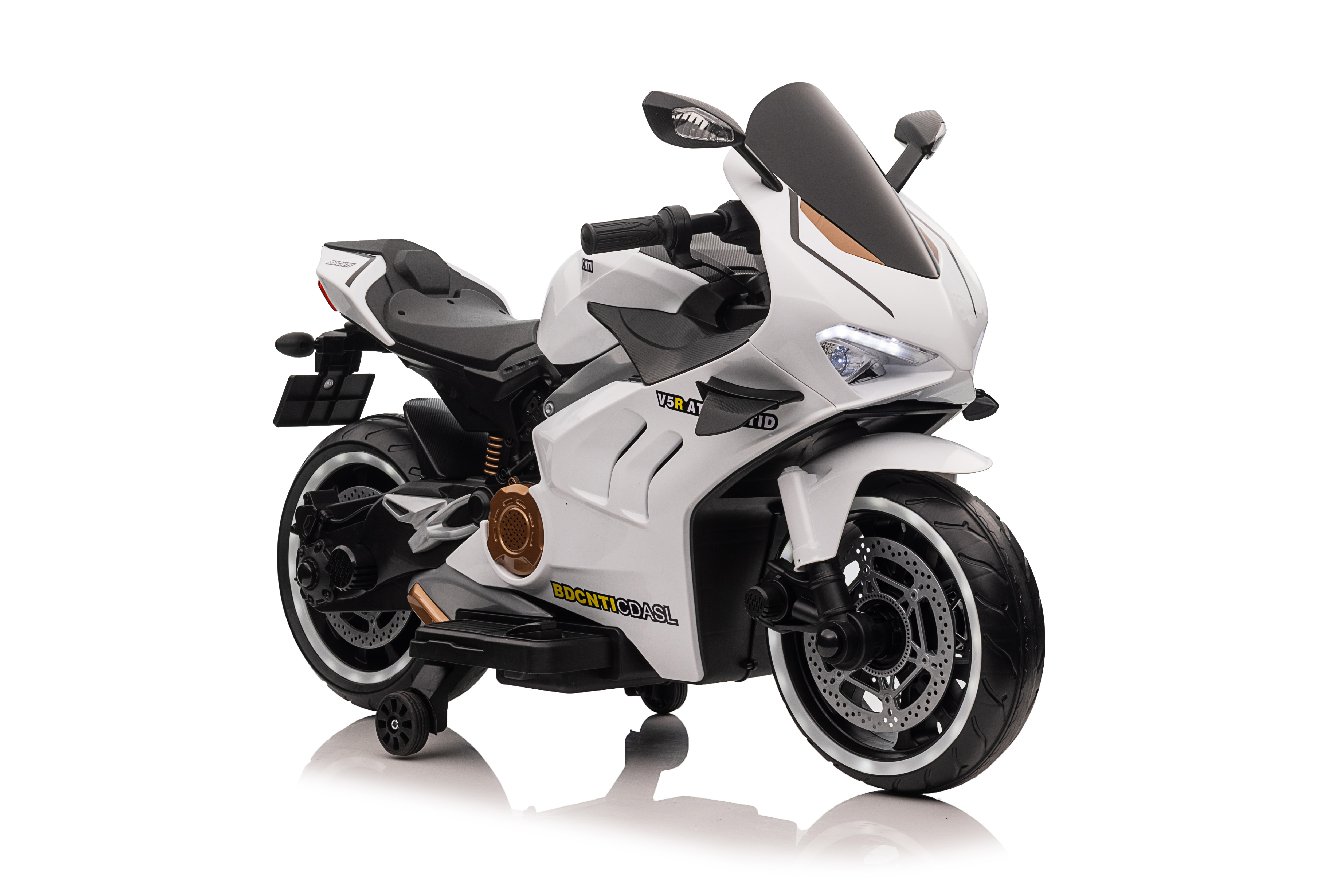 Children's Motorcycle 12V Battery Ride On Toy with Drivable Electric and Music Player