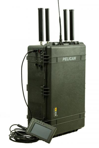 20 - 2700Mhz Portable Mobile Signal Jammer , EOD Cell Phone Signal Blocker Device