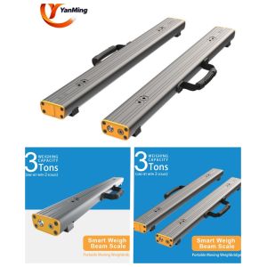Buy cheap Electronic Portable Pallet Beam Scale with 3000kg Load Capacity 2hours Charging from wholesalers
