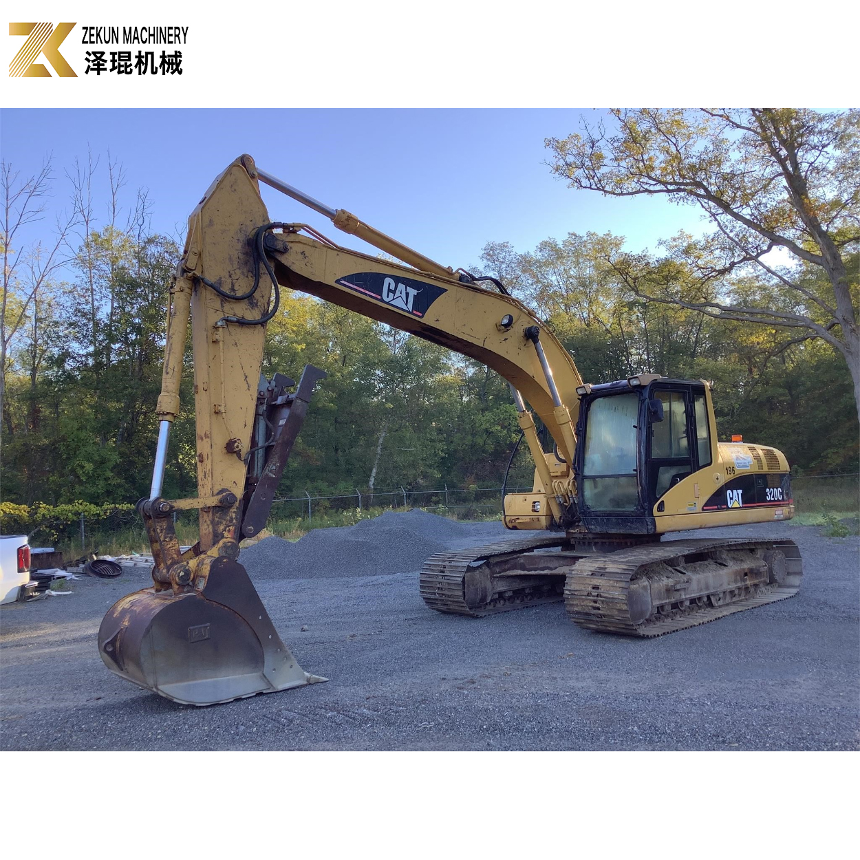 CAT320CL Used Crawler Excavator 1.2M3 Bucket 20TONs Used CAT Excavator