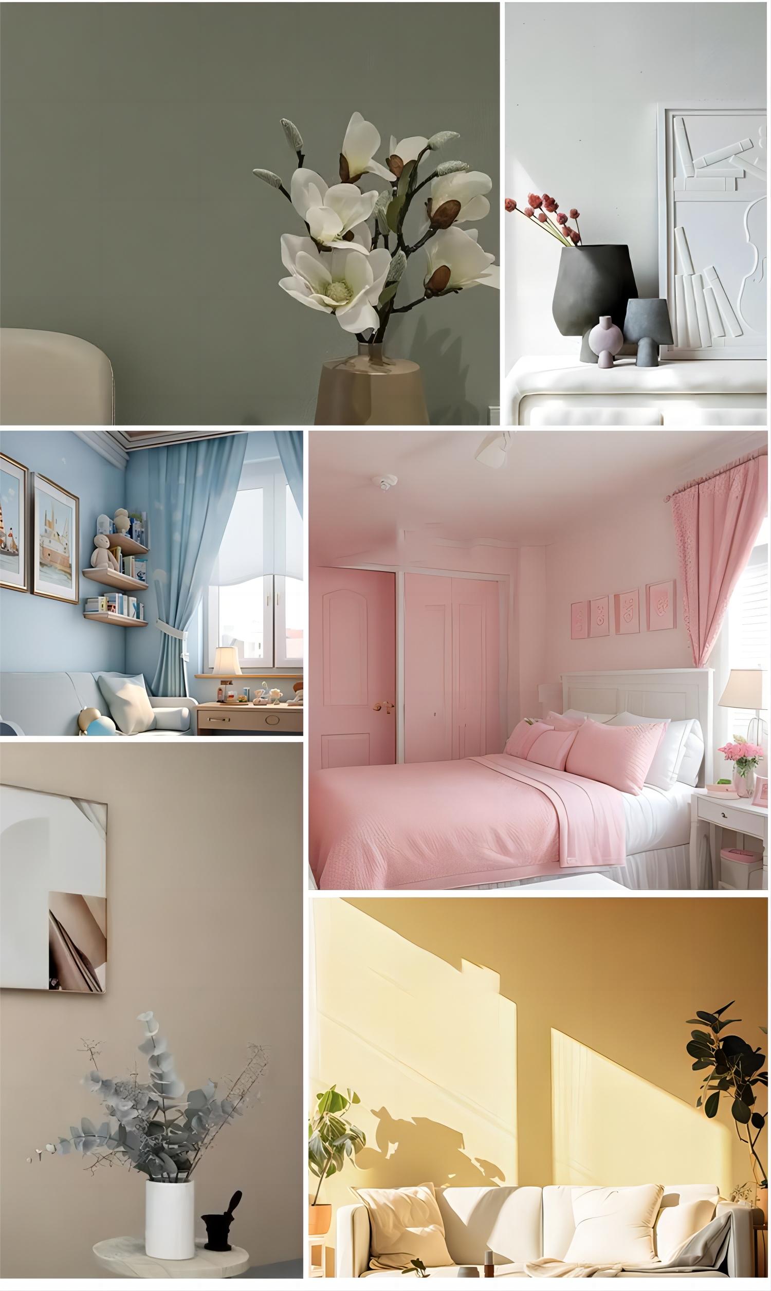 Low VOC Texture Paint for Interior Wall Coating 2m2/KG Theoretical Spreading Rate