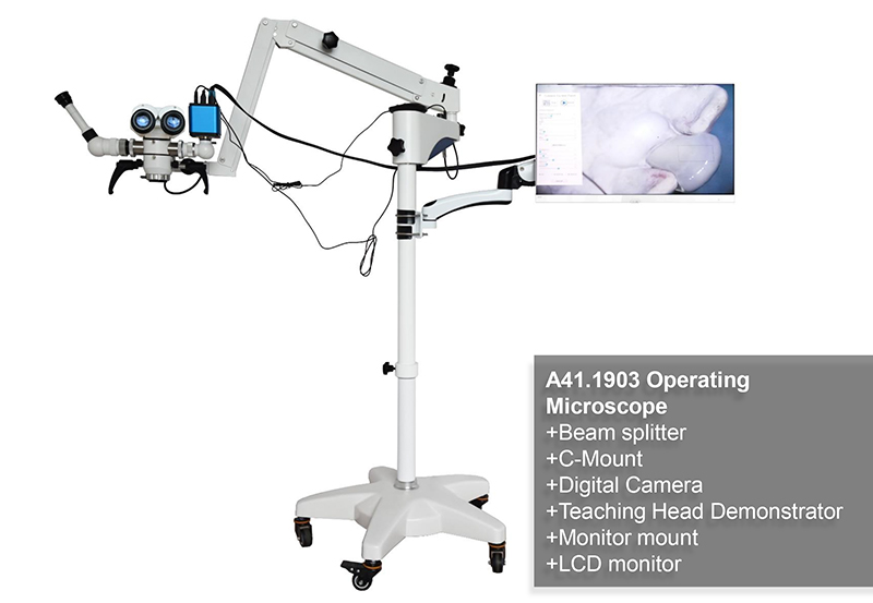 8x Eye Surgery Microscope A41.1903 50mm - 80mm Interpupillary Distance