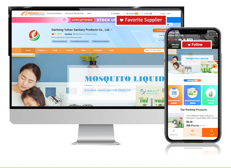 Yuhao Clogged Drain Cleaner Liquid Sewer Unblocker Kill Cockroaches