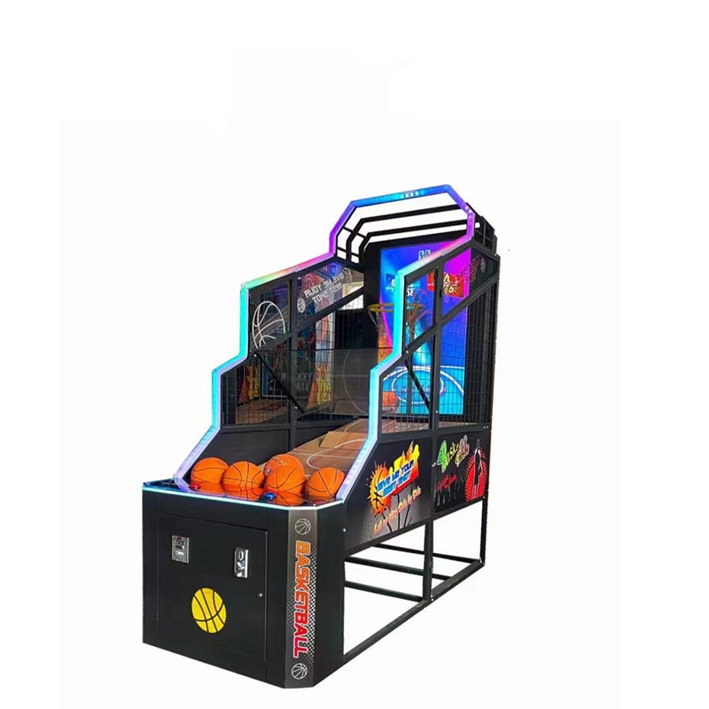 Mini Mobile Arcade Basketball Machine Entertainment Sports Tickets Game OEM