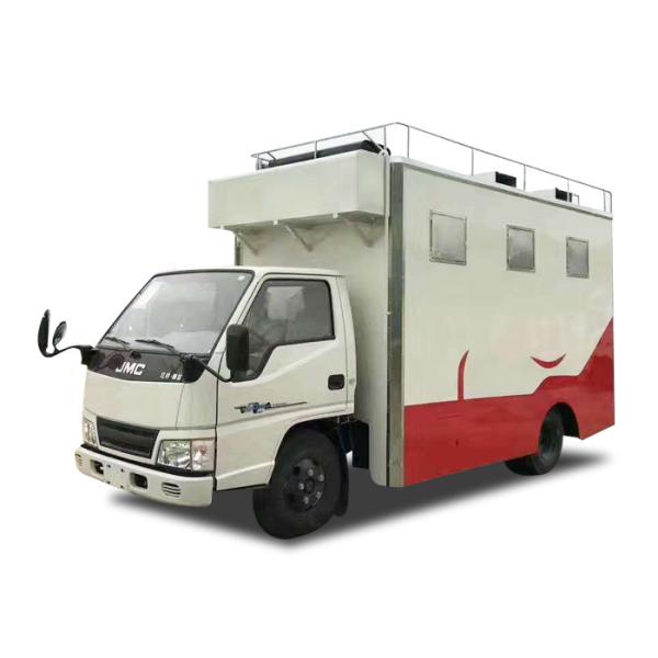 Customized JMC Mobile Cooking Trucks , Street Food Truck For Dessert / Cafes /