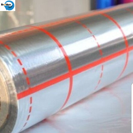 Warm Keeping Film Metallized Pet Aluminum Foil Coating White LDPE for Heat Insulation