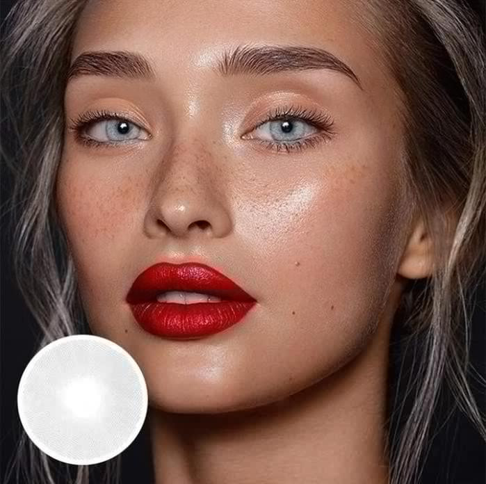 KSSEYE Colored Contact Lenses Soft Aurora Colored Contacts Lens Yearly
